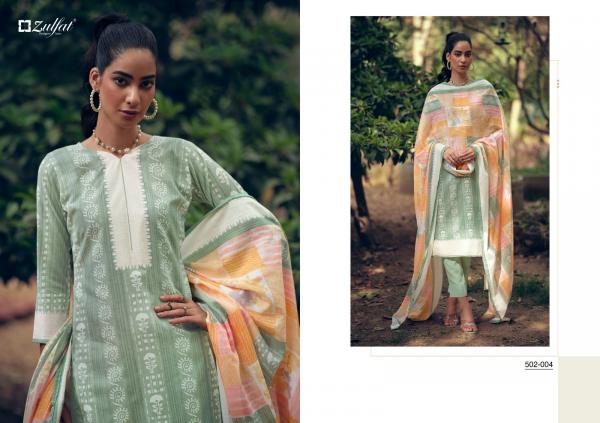 Zulfat Mashq Designer Cotton Dress Material Collection